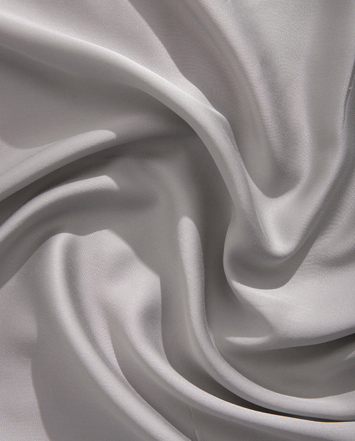 Funda de Almohada Don Algodon Seda Bambú Gris