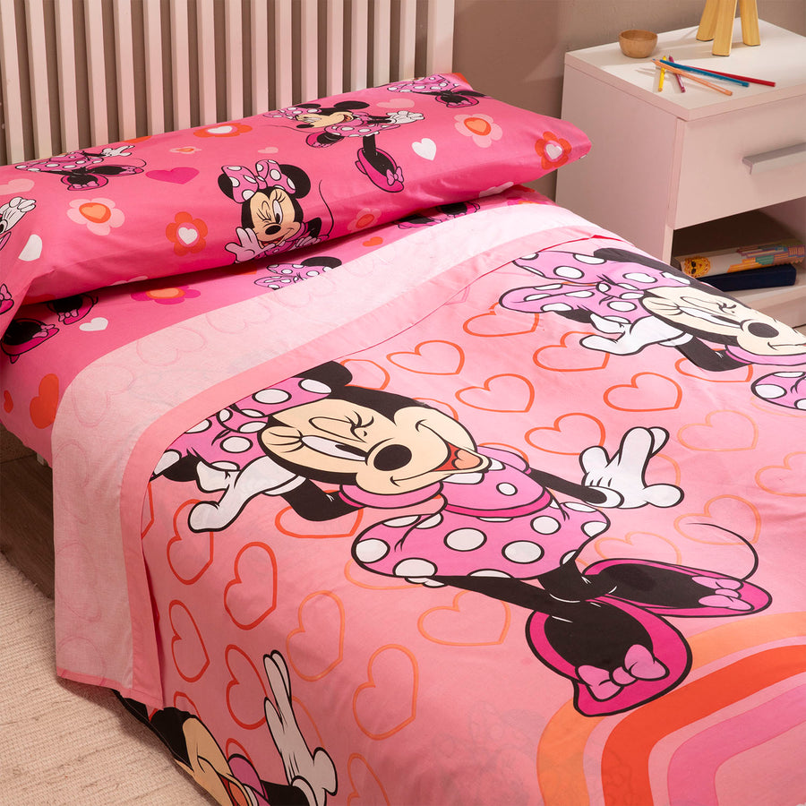 Juego de Sábanas Infantiles Minnie Mouse - Disney