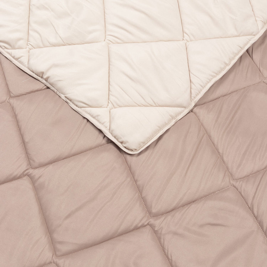 Edredon Bicolor Arena/Avellana