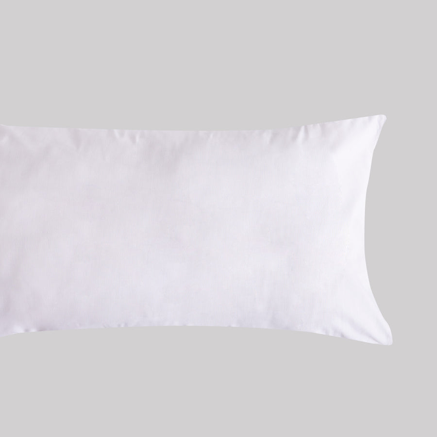 Funda de Almohada Karamelo Liso Blanco
