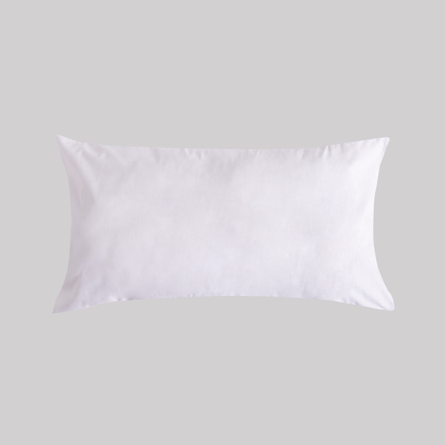 Funda de Almohada Karamelo Liso Blanco