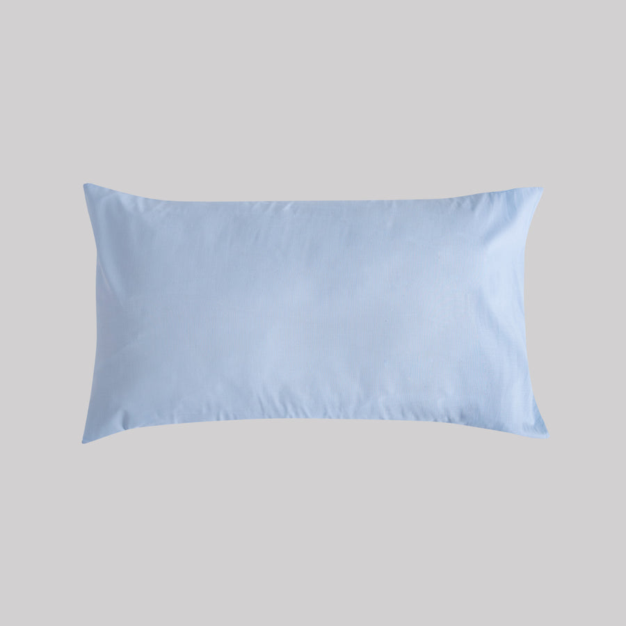 Funda de Almohada Karamelo Liso Celeste