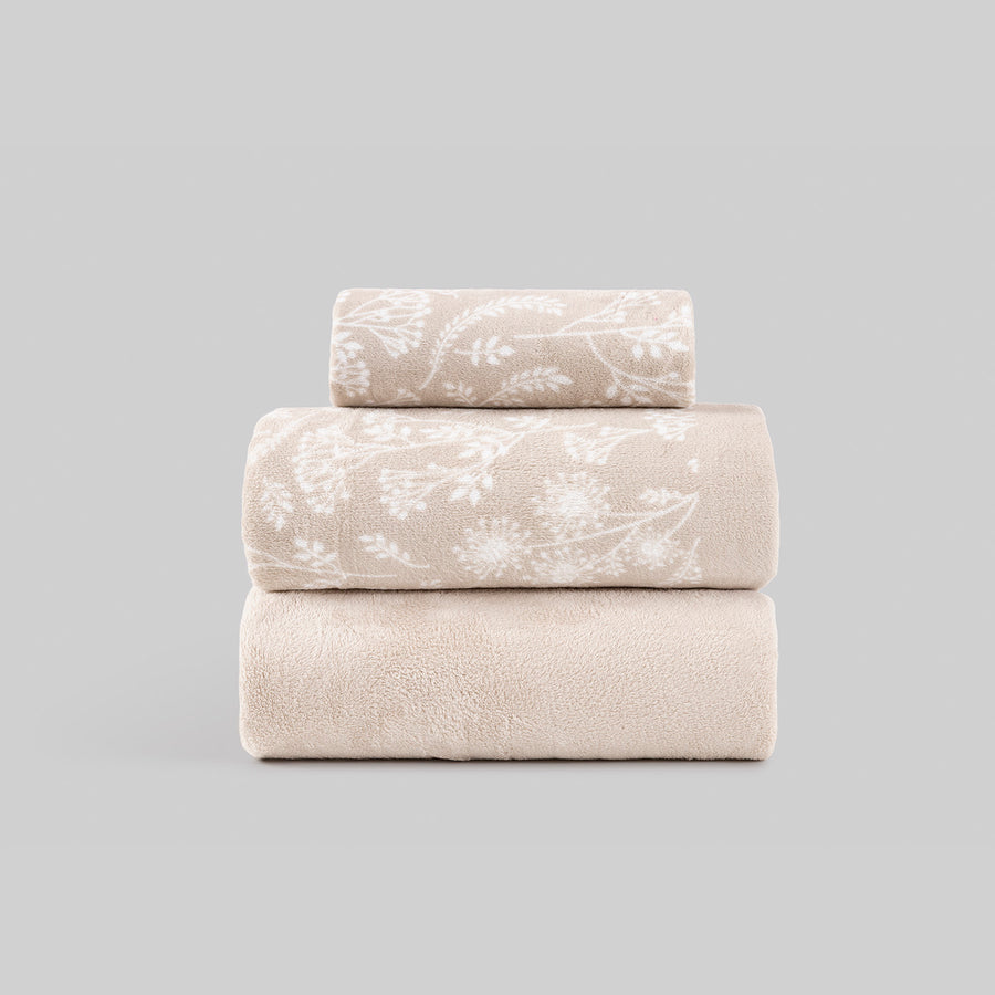 Juego de Sábanas Coralina Innova Yalena Beige